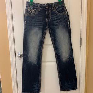 Rock Revival Pevey Relaxed Straight Mens